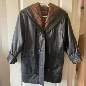 Leather Jacket - Cayenne Leather